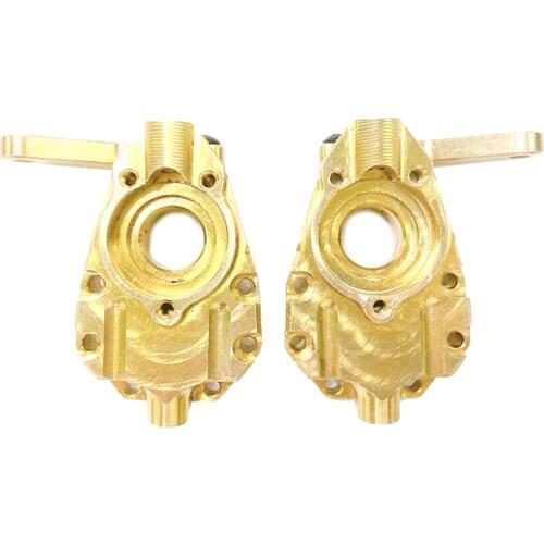 2x Brass Front Inner Portal Stick Housing for RC 1:10 Car TRX4 Parts