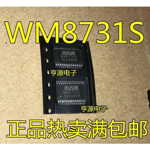 5pcs WM8731SEDS WM8731S SSOP28