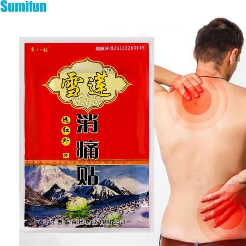 8pcs Arthritis Pain Plaster Lumbar Spine Joint Neck Knee Back Muscle Ache Pain Relief Plaster Herbal Medical Paste Sticker