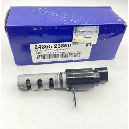 Auto Spare Parts Oil Control Valve Solenoid For H yundai Elantra Kia Soul 2.0L OEM 24355-23800 2435523800