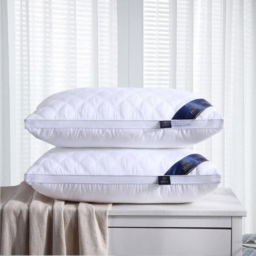 Pillow, Bedroom Bedding, Five-star Hotel Pillow, Hilton Wash 3D Down Pillow, Three-dimensional Quilted Cervical Soft Pillow