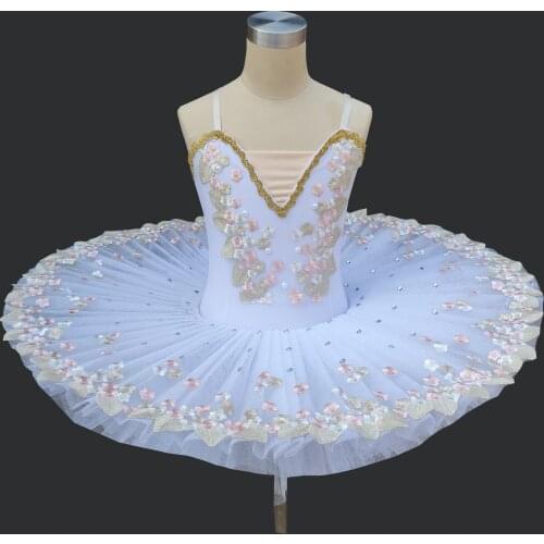 White professional ballerina ballet tutu for child children kids girls adults pancake tutu dance costumes ballet dress girls