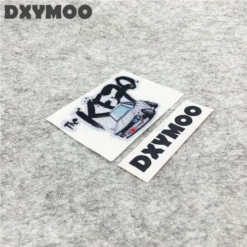 HF Hellalfush Car Stickers JDM Drift Auto Window Motorcycle Helmet Vinyl Decals for KEFO AE86 GK5 8.5x6cm