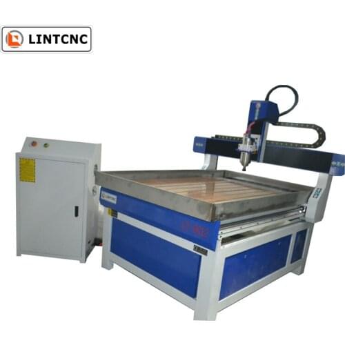 LINTCNC 3d mini milling machine 4 axis 6090 6012 9012 cnc router for cutting