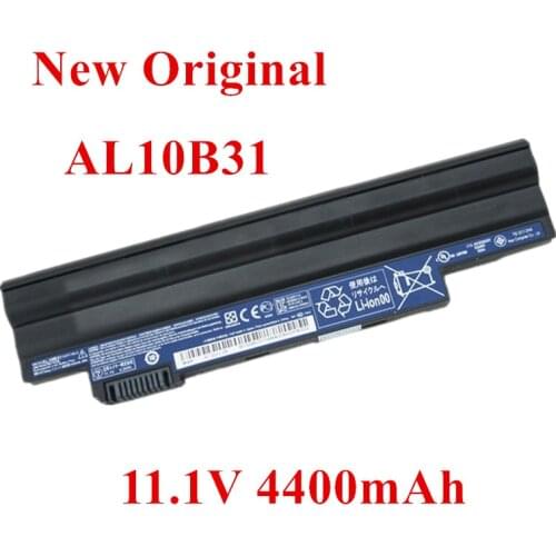 New Original Laptop replacement Li-ion Battery for Acer 522 722 D255E D255 AL10A31 AL10B31 11.1V 4400mAh