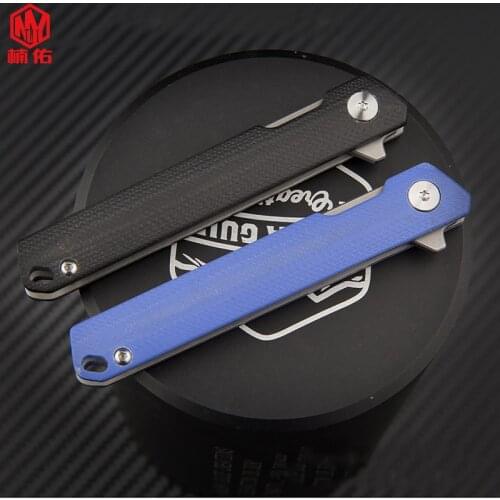 The New Folding Knife Bearing Surgical Blade G10 Handle EDC MINI Portable Outdoor Camping Survival Tool