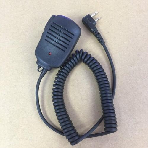 Shoulder Speaker Microphone for Icom IC-V8,IC-V82,IC-V80E,F21 F14 F11 etc walkie talkie with indicate light