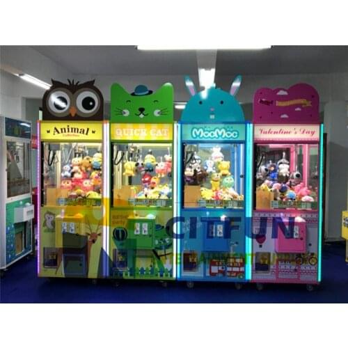 Popular High Quality Arcade Claw Machine, Luxury Toys Claw Machine , LCM Control Vending Coins Operated Games Machine