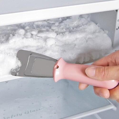 1Pc Practical Stainless Steel Refrigerator Deicing Shovel Household Defrost Freezer Scraping Shovel Kitchen Cleaning Gadgets