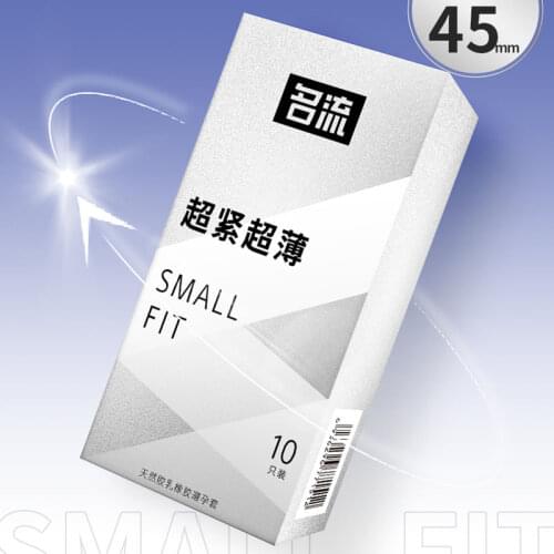 45mm Small Condoms For Men Long Sex Ultra Thin Latex Tight Condom Adult Sex Toys Intimate Sex Products Sleeve For Penis Cock