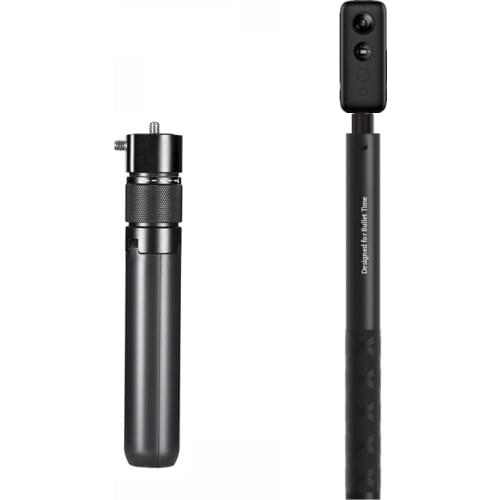 Bullet Time Invisible Bundle Selfie Stick Rotation Tripod Handle For Insta 360 ONE R / ONE X / ONE GoPro Max 9 Accessories