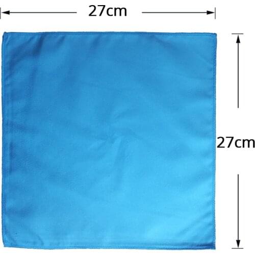 27x27cm 1 Pc Microfiber Fabric Wipe cloth Hand Face Towels Dishcloth for Everything Cup Kitchen Cleaning Tools Quick Drying New