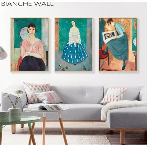 Vintage Decorative Canvas Print Poster for a Womans Life Canvas Painting Wall Art Print Poster Picture Wall Living Room Decor