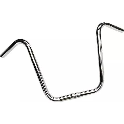 Vintage Commuter Bike Handlebar Foldable 20 Inch Bicycle 22.2mm Steel Handle Bar U-Shape Ladies Cycling Parts