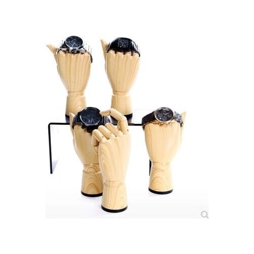 High Quality Fashionable Wooden Hand Mannequin Hand Model Factory Direct Sell