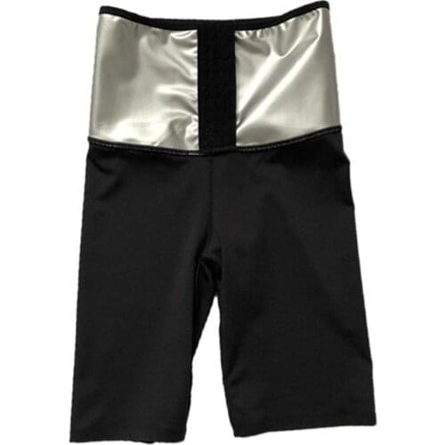 Women Thermo Sauna Pants Sweat Shapewear Body Shaper Waist Trainer Slimming Leggings Compressioan Shorts Fitness Workout Suits