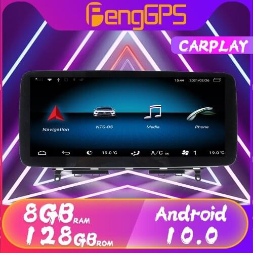 128G Android 12.3" PX6 DSP For Benz C-W204 2007 Car DVD GPS Navigation Auto Radio Stereo Video Multifunction CarPlay HeadUnit