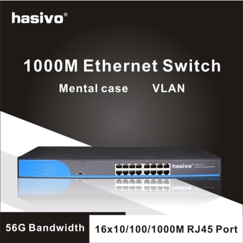 16 Port RJ45 Gigabit Enthernet switch lan switch ethernet switch