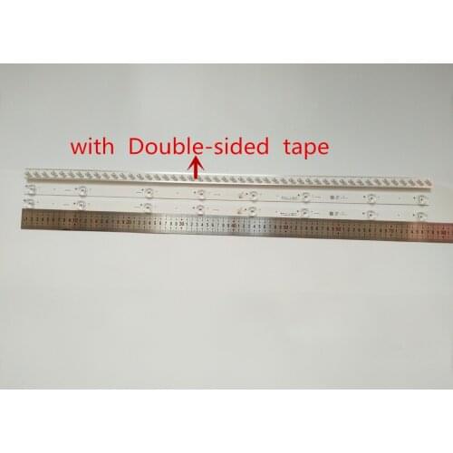 30 peças/lote parágrafo 43L1600C 2600C 43L26CMC L43E9600 JL.D43081330-004BS-M E469119 8 lâmpadas 770 milímetros