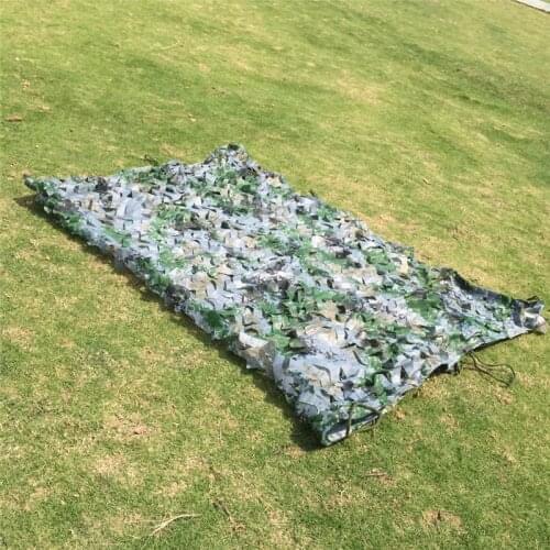 4.5mx4.5m Woodlands Blinds Army Military Camouflage Net Outdoor camping tarp sun shelter high quality awning hiking hunting net