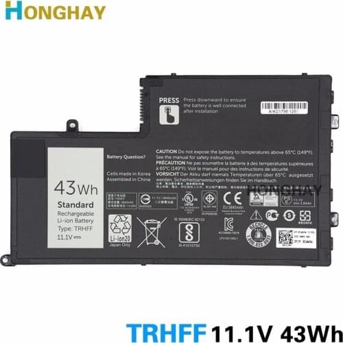 Honghay TRHFF Laptop Battery for DELL Inspiron 5447 5547 5445 5448 5545 14-5447 15-5547 Latitude 3450 3550 0PD19 43WH 15-5557