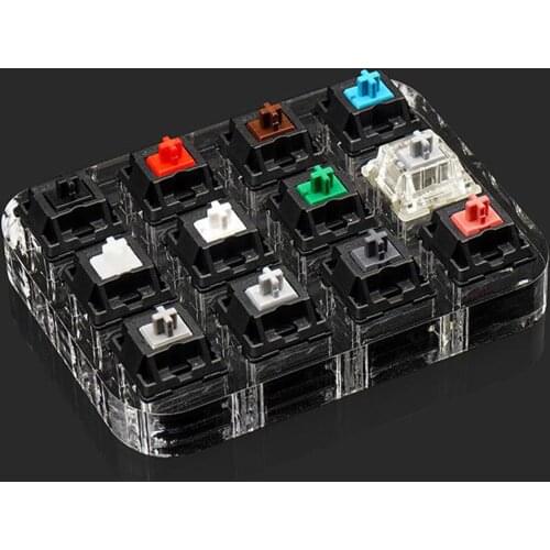 Keyboard Cherry MX Switch Tester Switch Sampler Mechanical Keyboards 3x412-Key Switch Testing Tool