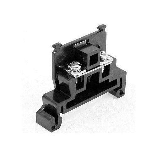 800V 57A IEC947-7-1 UK6N Terminal Block Connector Black