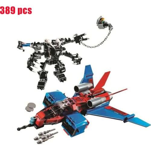 New 389 pcs of building block toy superhero series classic movie model building block girl boy toy gift