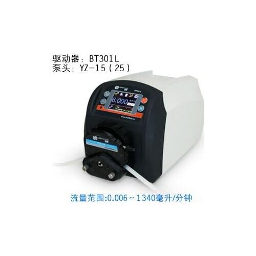 BT301L YT25 Intelligent peristaltic pump Water Liquid Industry Laboratory Flow Control Pump 0.17-1600 ml/min