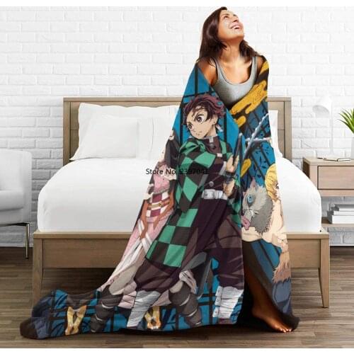 3D Cartoon Printed Soft Sofa Blanket Covered Blanket Bedding Flannel Closed Sofa Children Adult Bedroom Decoration