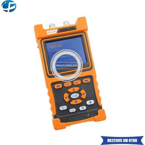 NK2230S SM USB OTDR 1310/1550nm 30/28dB Integrated VFL Touch Screen