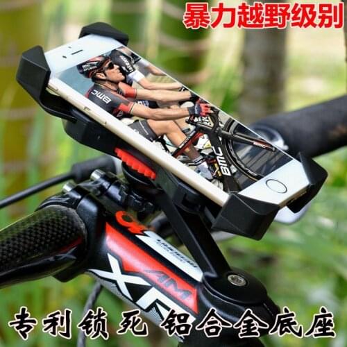 ODIER Universal Bicycle Mount Bike Stem Cap Cell Phone Holder Stand for All Smart Phone