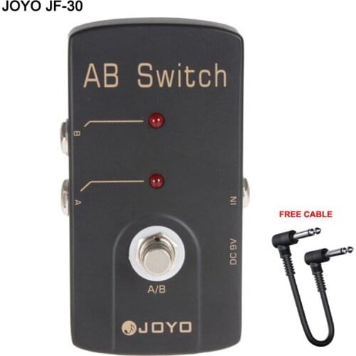 JOYO JF-30 A B Switch Electric Guitar Effect Pedal Box Processor True Bypass Musical Instrument Effects Pedal Guitar Accessories