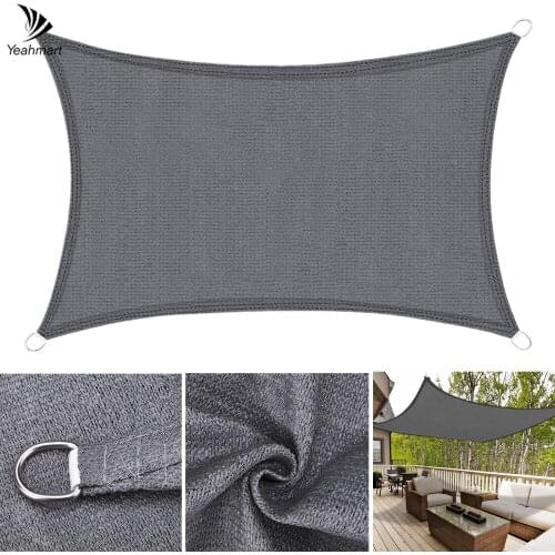 Gray 88%Anti-UV HDPE Sunshade Net Outdoor Awning Garden Swimming Pool Shade Net Succulent Plant Cover Shelter Shading Net 40%Off