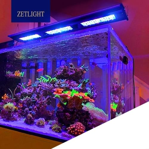 Zetlight ZT-6500II ZT-6600II ZT-6800II Full Spectrum Seawater Coral Fish Tank LED Lamps Lighting Coral Lamp Cylinder led Lamp