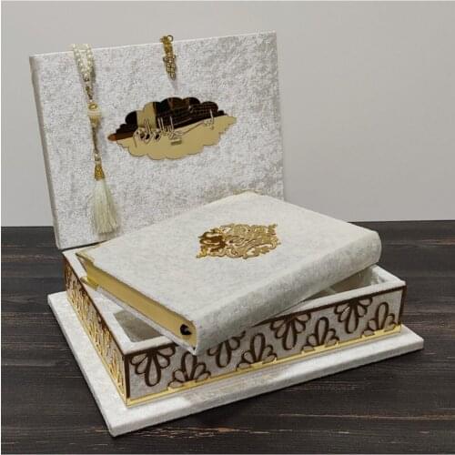 Holy Quran Set holy quran book juz verse hadith arabic turkish meal tecvid Gift holy quran