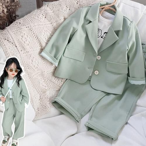 Пиджаки для девочек VigoAnne China At AliExpress