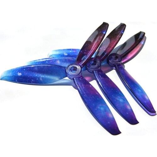 NEW Gemfan WinDancer 5043 5x4.3x3 3-blade 5 Inch PC CW CCW Starry sky Propeller for 2205-2306 motor for RC Drone FPV Racing