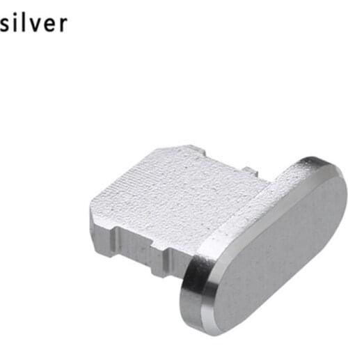 Colorful Metal Anti Dust Charger Dock Plug Stopper Cap Cover for iPhone X XR Max 8 7 6S Plus Mobile Phone Accessories freeing