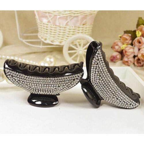 1PC Rhinestone Hair Clips Crab Hair Claw for Girl Hairpins Barrettes Headwear Women Pearl Hair accessories Fashion