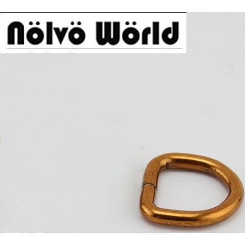 100pcs 10pcs 4.0 LINE Old gold 20mm inside diy bags metal accessory alloy gold round d ring loop for handbag metal
