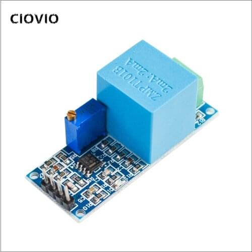 CIOVIO 5pcs Active Single Phase Voltage Transformer Module AC Output Voltage Sensor for Arduino Mega ZMPT101B 2mA