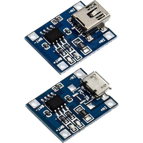 5Pcs TP4056 Type-C USB 5V 18650 Lithium Battery Charger Module Charging Board