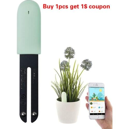 Bluetooth 4.1 Flora Monitor Digital Plants Grass Flower Care Soil Water Tester Sensor Plant Detector IP5 Waterproof IOS Android