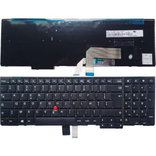 NEW French/FR AZERTY laptop keyboard for Lenovo IBM ThinkPad E540 E545 E531 T540 T540P T550 L540 W540 W541 W550s NO backlit