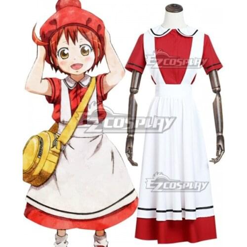 Cells At Work Hataraku Saibo Erythroblast Sekigakyu Girls Dress Maid Party Dress Halloween Festival Dress Cosplay Costume E001