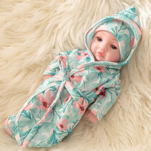 Simulation Cute Companion Reborn Baby Doll Toddler Creating Interesting Hairstyles Soft Children Play Sleep Toy
