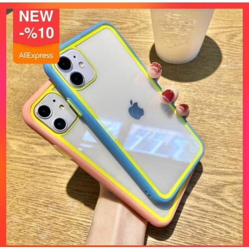 New ins style mobile phone case is suitable for iphone6 6S 7 8 iphone11 11pro promax x xs xs Max