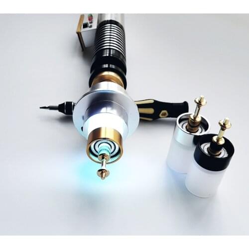 SaberFeast Blade Plug for Lightsaber RGB Laser Saber Metal Hollow Print 1 inch diameter