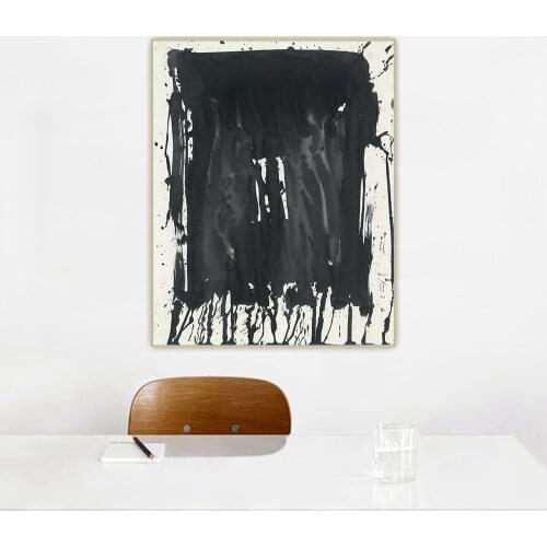 Citon Sam Francis《Untitled,1954》Canvas Oil Painting Abstract Artwork Poster Picture Wall Decor Background Modern Home Decoration